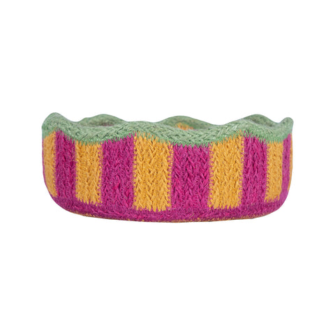 Mini Tulip Basket - Braided Rug Company - Tutti Fruiti