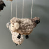 Handmade Natural Hues Sheep Mobile - Fairtrade