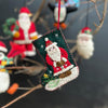 Traditional Felt Decoration - Stocking with Santa