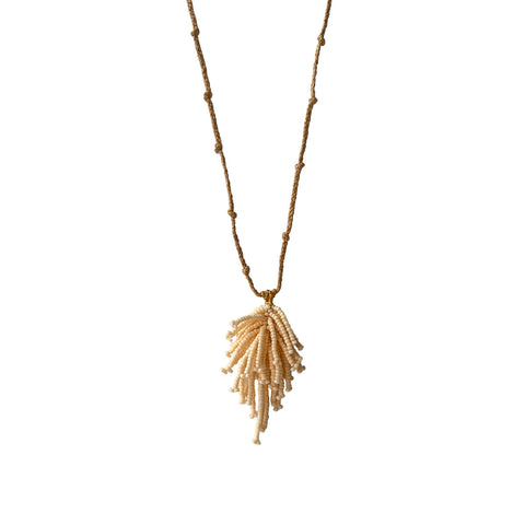 Flo Necklace - Antique Beige - Ibu Jewels