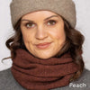 Noble Wilde Possum Merino Neck Warmer Peach