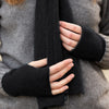 Noble Wilde Possum Merino Hand Warmers Black