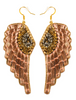Nahua Anita Earrings - Peach
