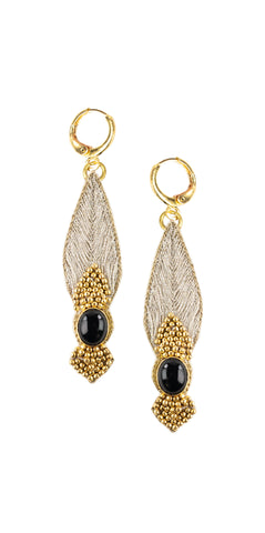 Nahua Branca Earrings - Pearl
