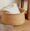 Natural Floor Storage Baset with Handles