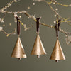 Brass Bell Baubles - Set of Three