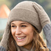 Noble Wilde Possum Merino Beanie Hat Oyster