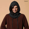 Noble Wilde Possum Merino Oslow Hood Charcoal