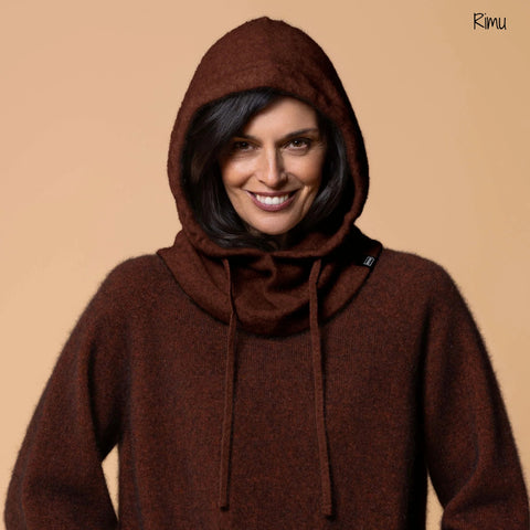 Noble Wilde Possum Merino Oslow Hood Rimu