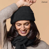 Noble Wilde Unisex Possum Merino Beanie Hat Charcoal