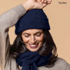 Noble Wilde Unisex Possum Merino Beanie Hat Maritime