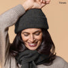 Noble Wilde Unisex Possum Merino Beanie Hat Moraine