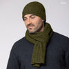 Noble Wilde Unisex Possum Merino Rib Beanie Hat - Avoka