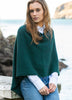 Noble Wilde Knitted North Cape or Poncho Paua