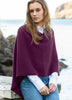 Noble Wilde Knitted North Cape or Poncho Twilight