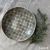 Wonki Ware Medium Spaghetti Bowl - Charcoal Lace