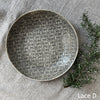 Wonki Ware Medium Spaghetti Bowl - Charcoal Lace