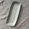 Wonki Ware Prawn Serving Dish or Platter - Small - Duck Egg Lace