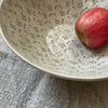 Wonki Ware Salad Bowl - Small - Warm Grey Lace