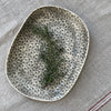 Wonki Ware Large Meat Platter - Charcoal Lace