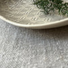 Wonki Ware Large Meat Platter - Warm Grey Lace A