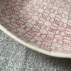 Wonki Ware Medium Spaghetti Bowl - Pink Lace