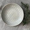 Wonki Ware Medium Spaghetti Bowl - Duck Egg Lace