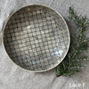 Wonki Ware Medium Spaghetti Bowl - Charcoal Lace