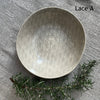 Wonki Ware Small Spaghetti Bowl - Warm Grey Lace