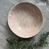 Wonki Ware Small Spaghetti Bowl - Pink Lace