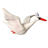 Odette Swan Mobile - Hand-Felted Organic Wool