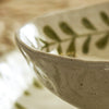Olive Leaf Stoneware Nibble Bowl - Set of Three