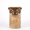 Otter Utensil Pot by Quail Ceramics