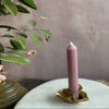 Oxalis Candle Holders - Brass