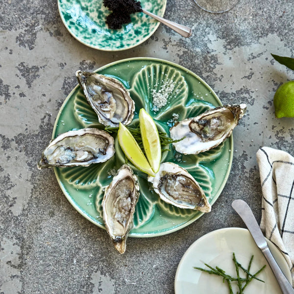 Oyster Serving Dish - Green
