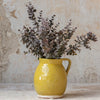 Rustic Glazed Jug - Dijon