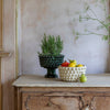 bobble design cream ceramic bowl