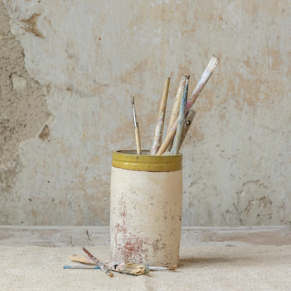 Storage Pot with Dijon Rim