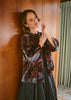 Pagoda Pewter Velvet Jacket - One Hundred Stars