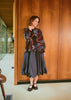 Pagoda Pewter Velvet Jacket - One Hundred Stars