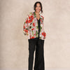 Poppy Red Kimono - One Hundred Stars
