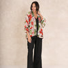 Poppy Red Kimono - One Hundred Stars