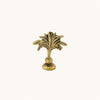 Brass Palm Tree Card or Placename Holder