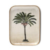 Enamelled Palm Tree Tray - Small - Boncoeurs﻿