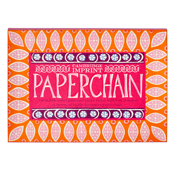 Paperchain Kit - Pink Orange Blue - Cambridge Imprint