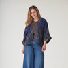 Parsley Seed Navy Wool Kimono - One Hundred Stars