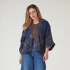 Parsley Seed Navy Wool Kimono - One Hundred Stars