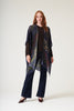 Parsley Seed Navy Wool Throwover - One Hundred Stars