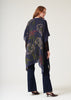 Parsley Seed Navy Wool Throwover - One Hundred Stars