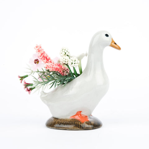 Pekin Duck Bud Vase Quail Ceramics